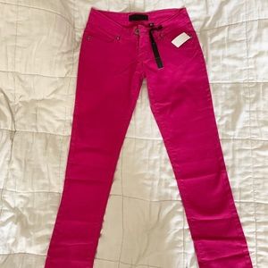 NWT Bright Pink Skinny Jeans